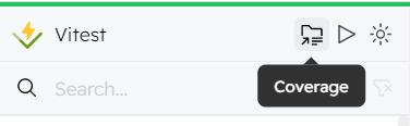html coverage activation in Vitest UI